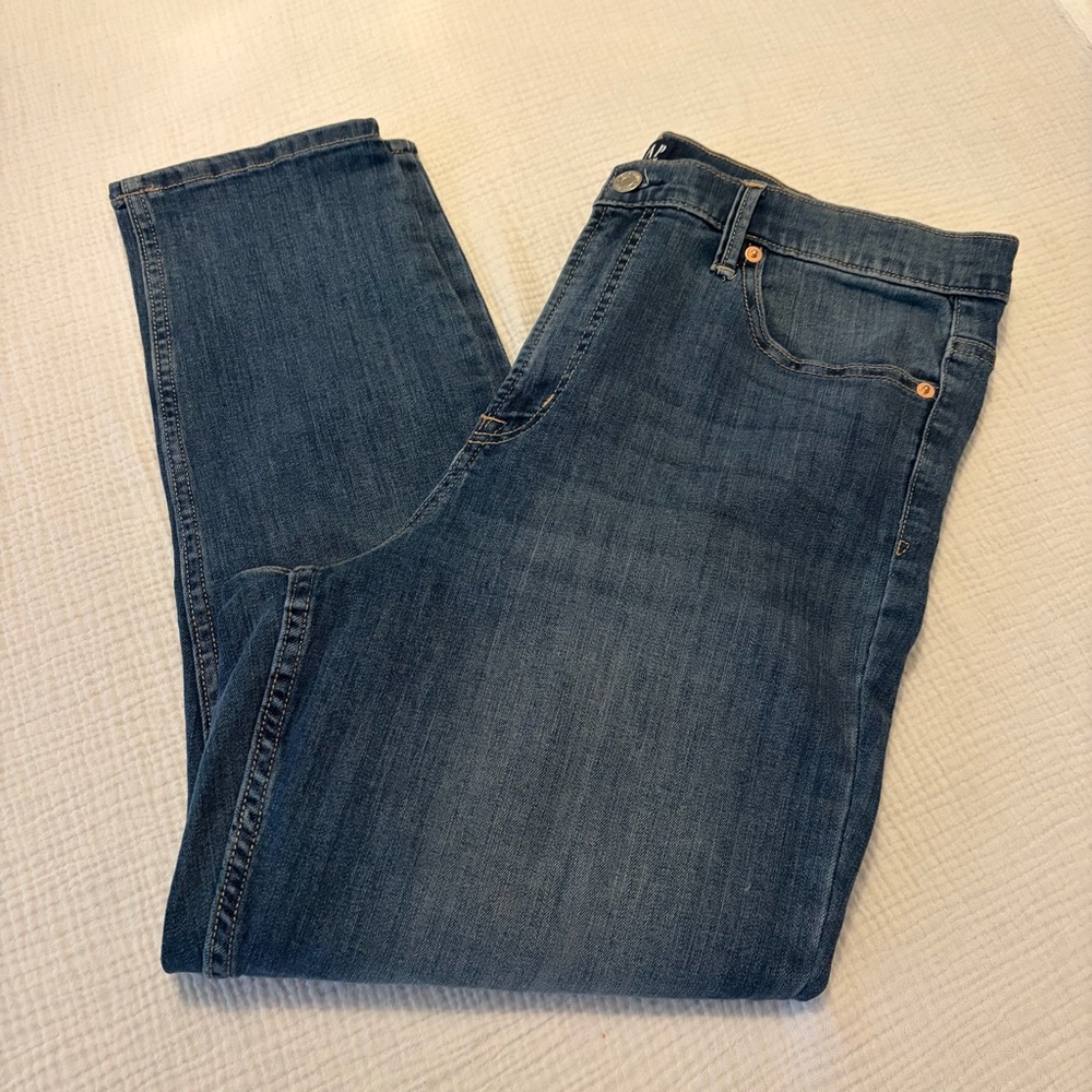 Gap True Skinny Stretch Denim Jeans Sz 33 16